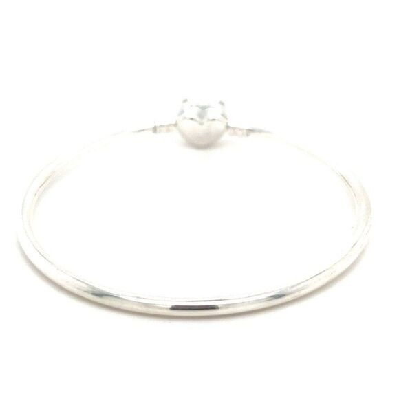 Pandora Butterfly Heart Clasp Cz Bangle - Picture 5 of 7